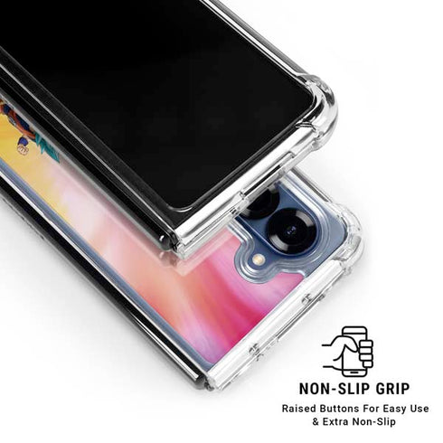 Dragon Ball Super Goku vs Jiren Fate of the Universe Galaxy Z Fold6 Clear Case